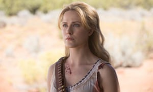 Malfunctioning … Evan Rachel Wood as Dolores.