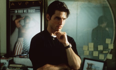 Tom Cruise in Jerry Maguire.