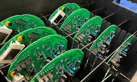 Les unités de contrôle des ventilateurs sont dans une boîte au sein du groupe ebm-papst