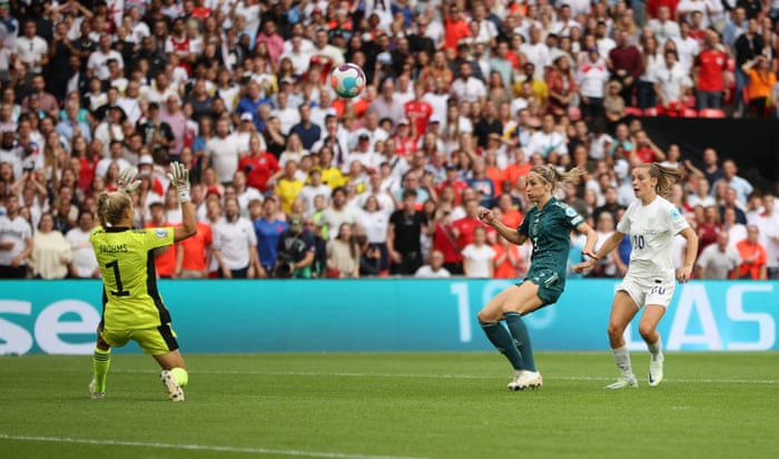 England v Germany: Women's Euro 2022 final - live! | Women's Euro 2022 3 Ella Toone opens the scoring for England!