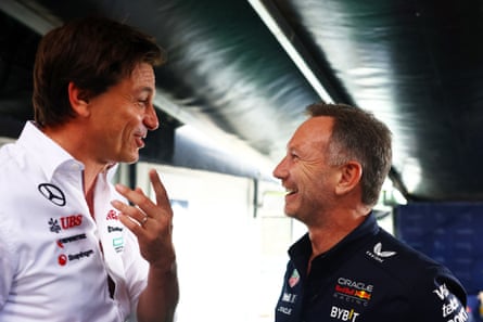 Christian Horner and Toto Wolff