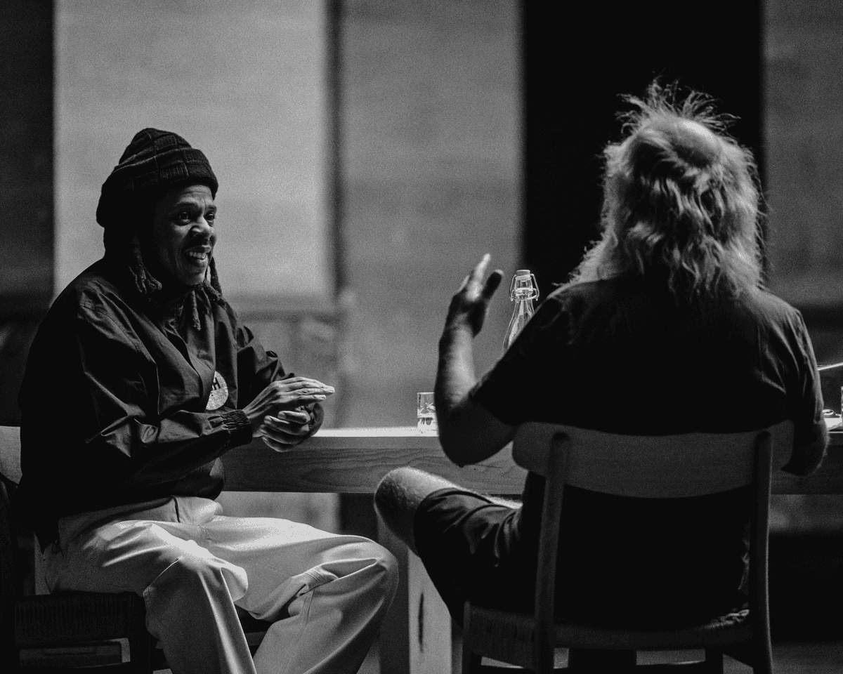 Jay Z and Rick Rubin.
