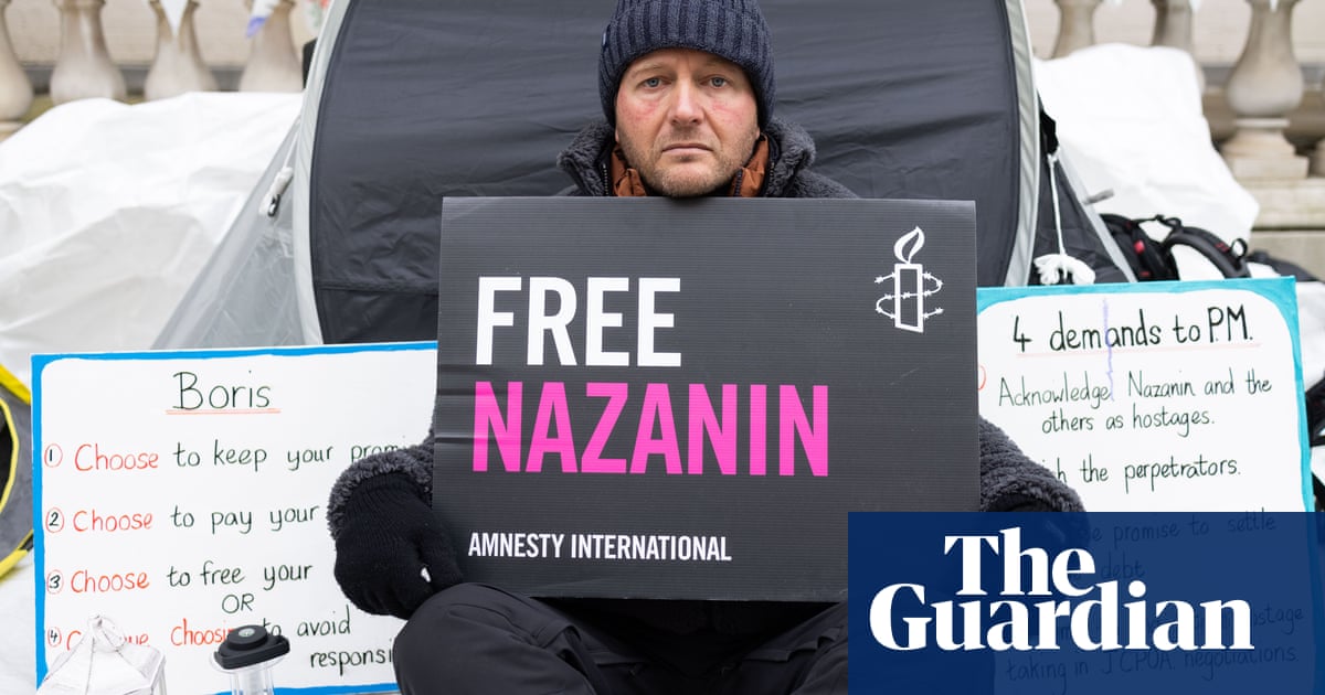 Richard Ratcliffe on hunger strike: ‘There’s no plan to get Nazanin out’