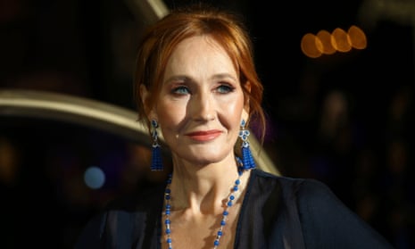 JK Rowling at the premiere of the film Fantastic Beasts: The Crimes of Grindelwald, in London.