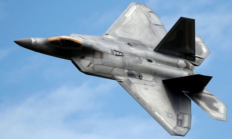 The F-22 fighter jet was one of the targets of Su Bin and a group of Chinese military hackers.
