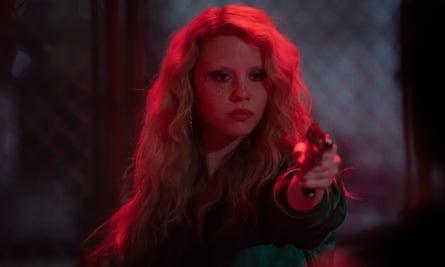 Mia Goth in MaXXXine.