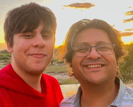 Suleman Dawood and his father, Shahzada