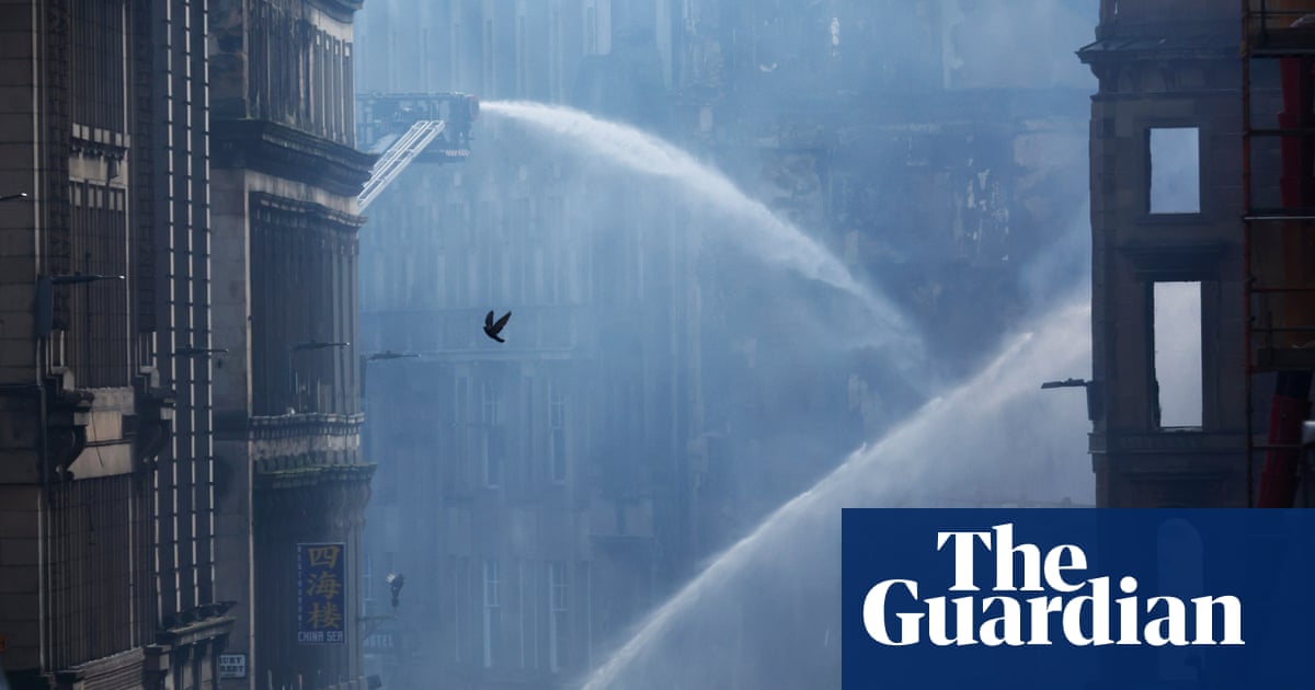 Glasgow Central station’s upper level to remain closed for rest of week after fire next door