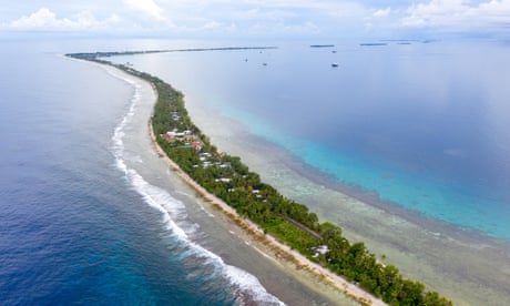 The Pacific island nation of Tuvalu