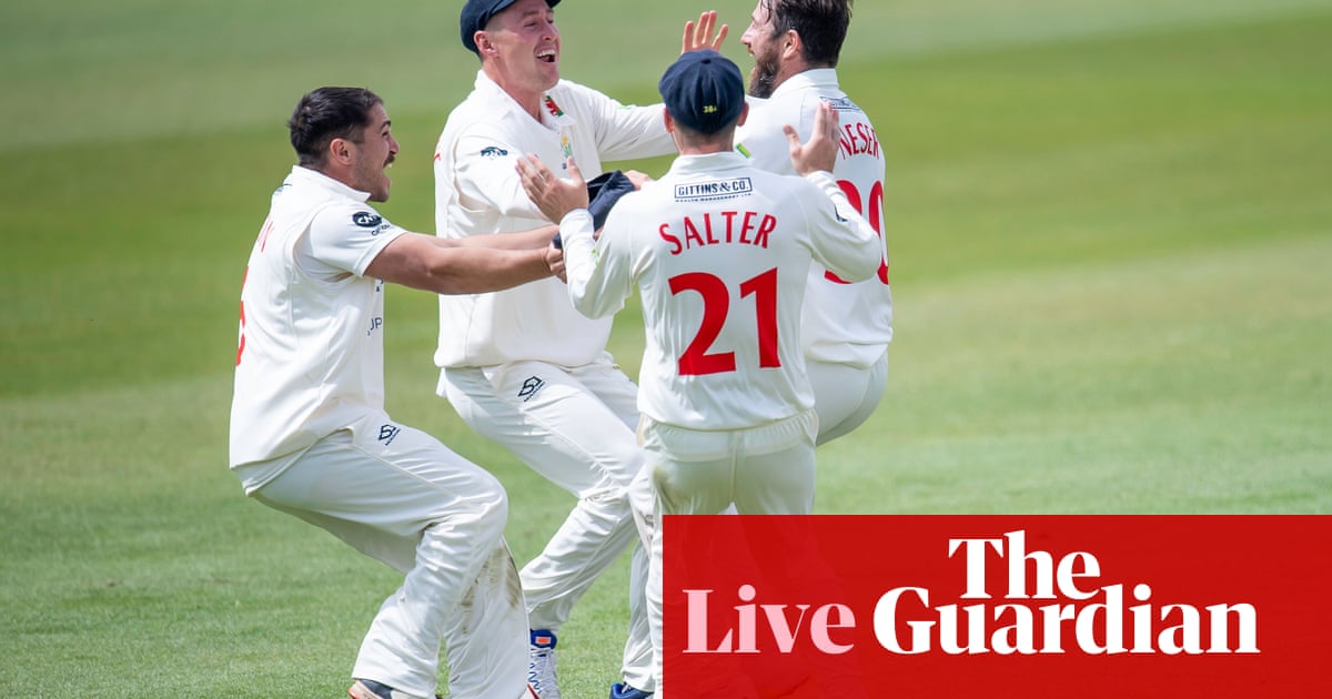County cricket: Neser takes hat-trick to enhance Ashes case – as it happened