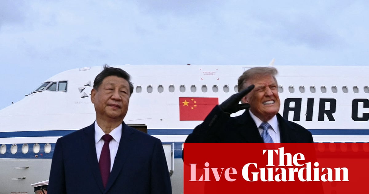 Trump-Xi live updates: leaders of US and China to talk AI and trade in major Washington meeting