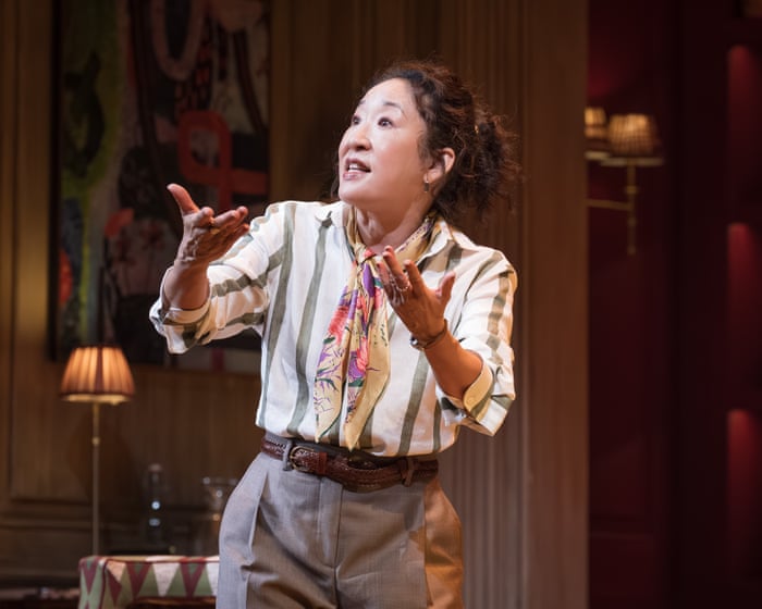The Misanthrope review – Sandra Oh stars in reworked classic that simpers in its satire and woos in its drama | Theatre | The Guardian