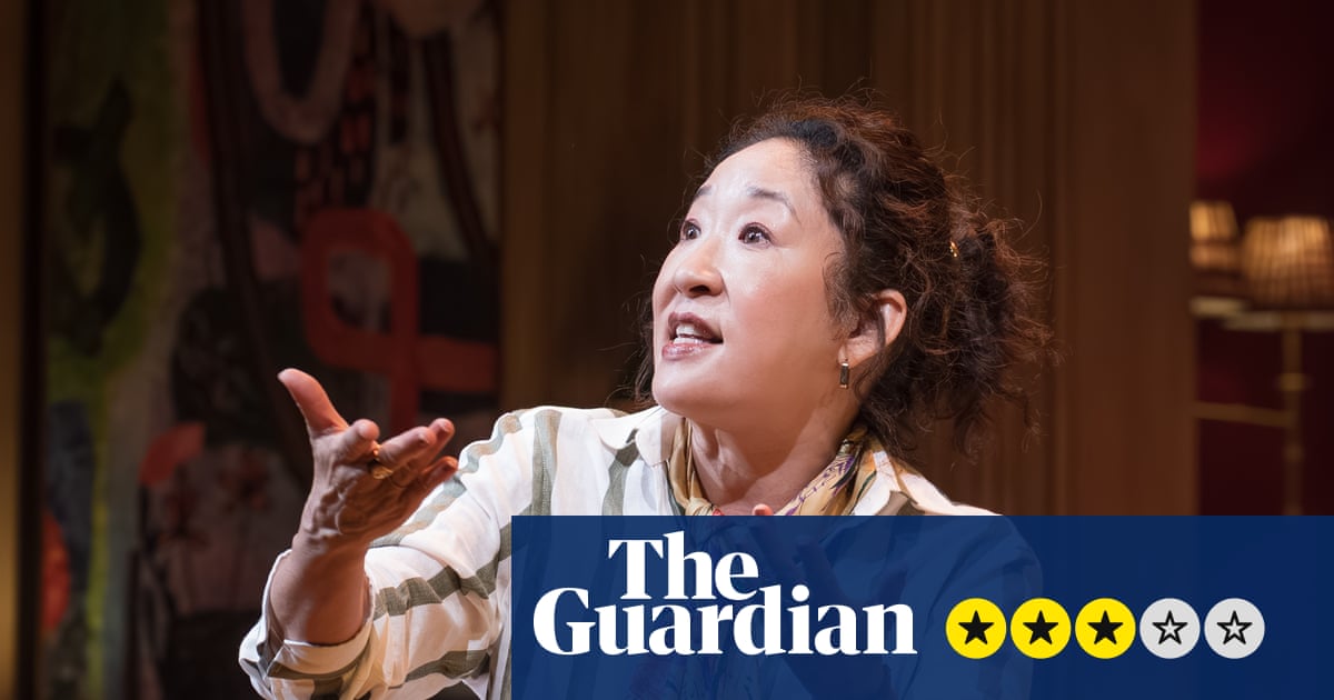 The Misanthrope review – Sandra Oh stars in reworked classic that simpers in its satire and woos in its drama