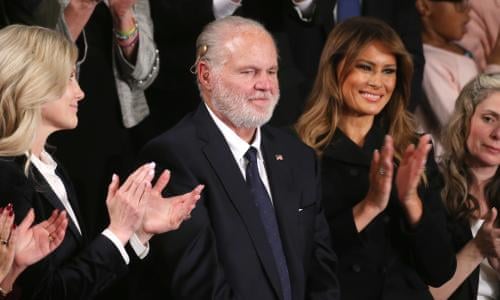 Rush Limbaugh Coronavirus A Common Cold Being Weaponised Against Trump Us News The Guardian