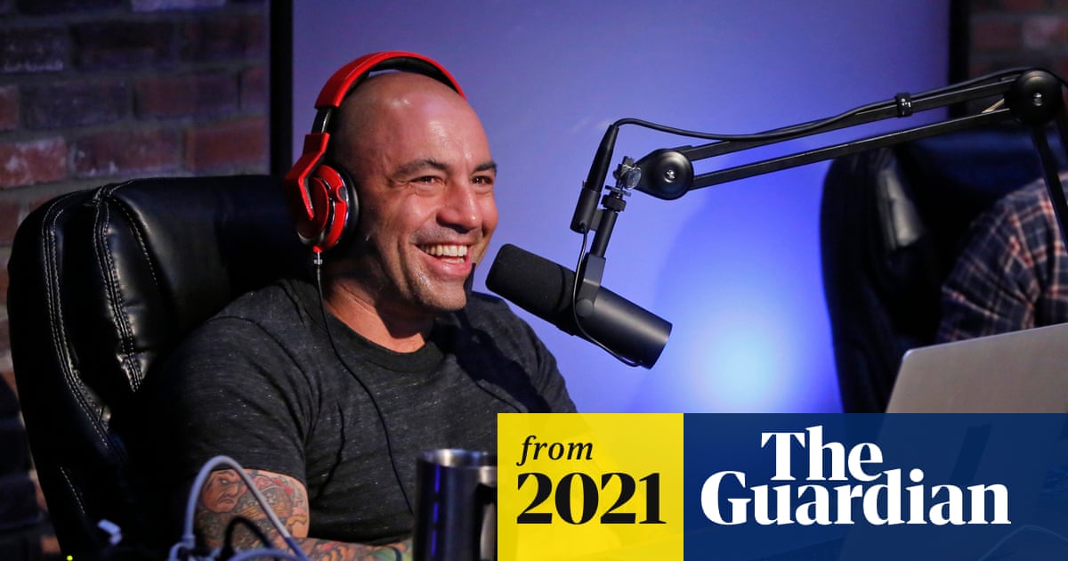 US podcast star Joe Rogan taki...