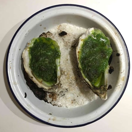 Bon Appetit’s oysters Rockefeller.