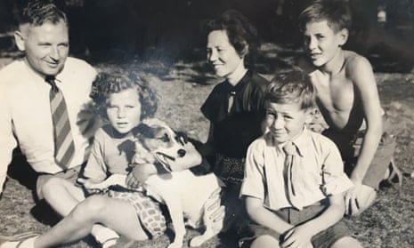 Rachel Cockerell’s grandmother Fanny, centre, with husband Hugh, and children Lolly, Victor and Michael. 