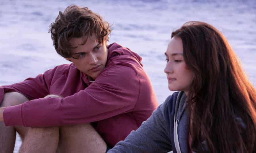 Christopher Briney and Lola Tung in The Summer I Turned Pretty.