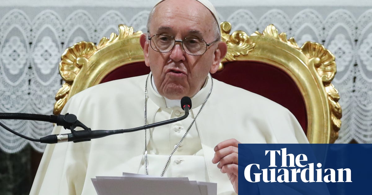 Pope Francis criticises Europe’s divided response to migration crisis