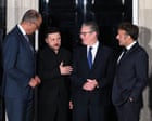 Zelenskyy discusses ‘urgent need to scale up’ air defences with key allies in London