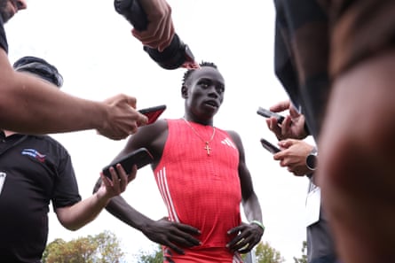 Australian sprinter Gout Gout