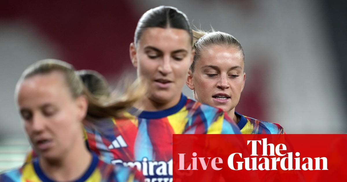 Benfica v Arsenal: Women's Champions League live