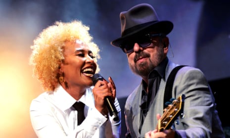 Who’s that girl? Dave Stewart with Emeli Sandé.