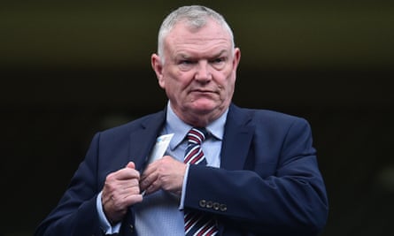 The FA chairman, Greg Clarke, pictured in January 2018.