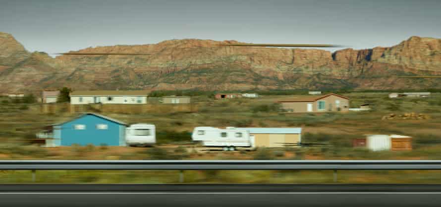‘Modern life in all its random glitches and blurs’: Utah by Andreas Gursky, 2017.