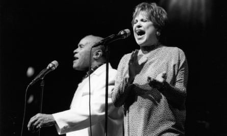 Jon Hendricks and Annie Ross reunited at the North Sea jazz festival in The Hague, 1999.
