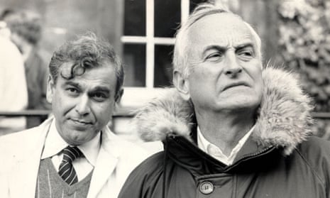 ‘It wasn’t the sort of thing Ismail was going to broadcast’ … James Ivory, right, with Ismail Merchant.