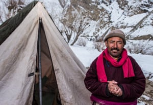 Local man Tashi poses for the camera.