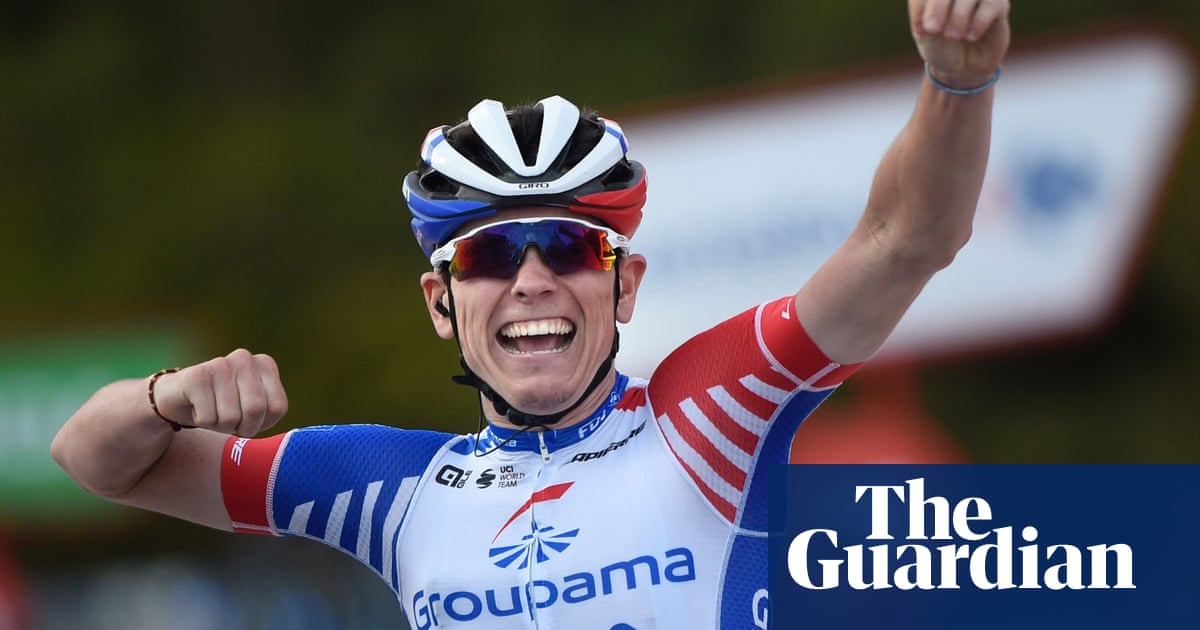 David Gaudu claims stage 11 of the Vuelta for first Grand Tour win