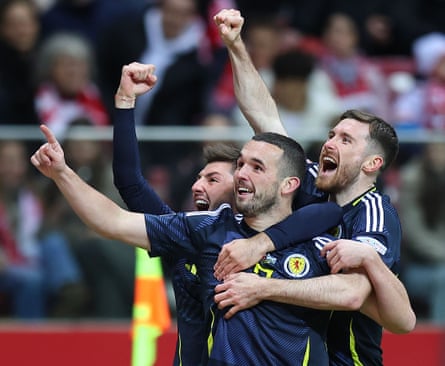 John McGinn is hoping his season will end with Scotland going to the World Cup finals.