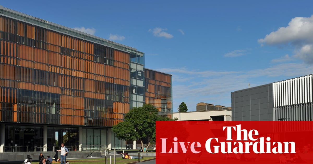 Australia news live: racism ‘systemic’ at universities; Angus Taylor disowns leaked migration policy