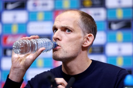 Ο Thomas Tuchel κατά τη διάρκεια συνέντευξης Τύπου