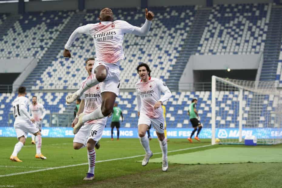 Gone In Six Seconds Serie A S Fastest Goal Keeps Milan Out In Front Milan The Guardian World Cup 2022 Fastest Goal