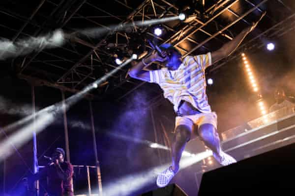 Tyler, the Creator performs during the 12th Afropunk festival in Brooklyn in 2017.