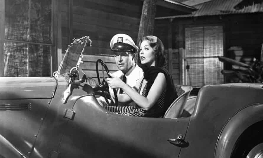 Arlene Dahl with Ray Milland in the 1953 film Jamaica Run.