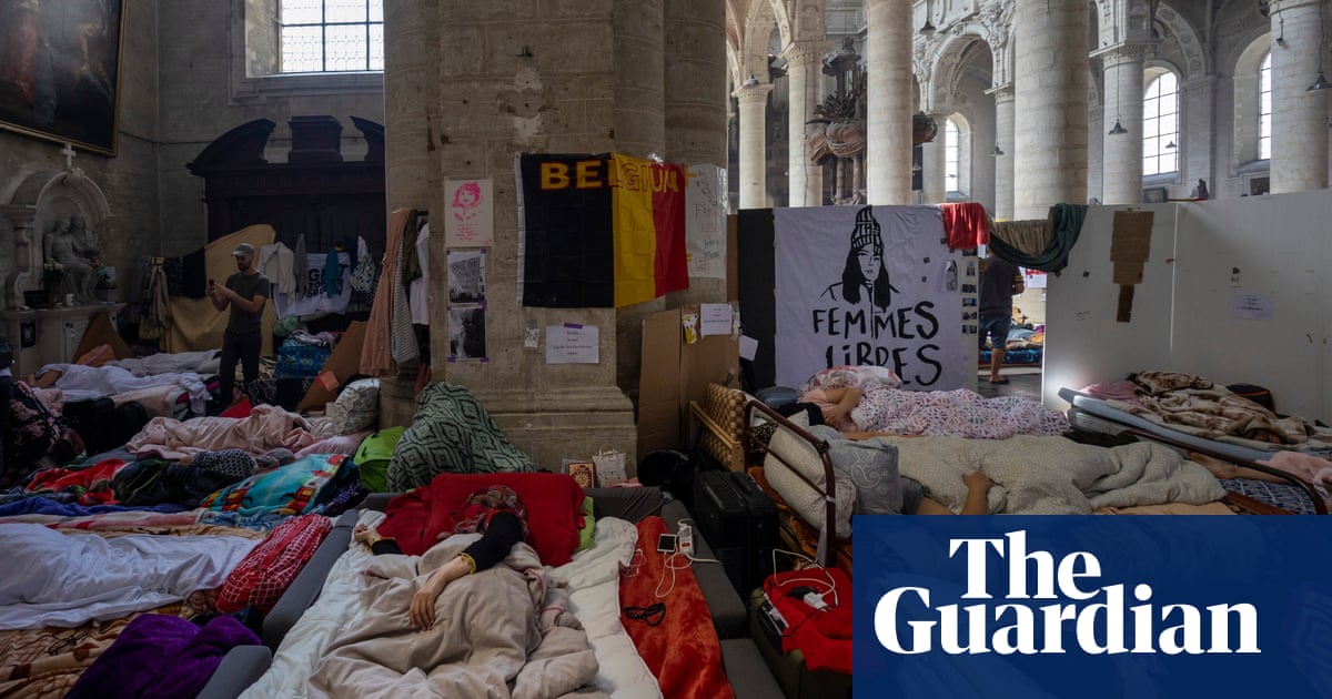 Migrants in Brussels end mass hunger strike for legal status after 60 dae