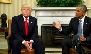 President Obama meets with President-elect Trump