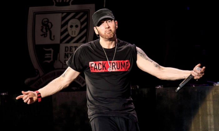 The Woke Slim Shady Understanding Eminem In The Age Of Trump Music The Guardian