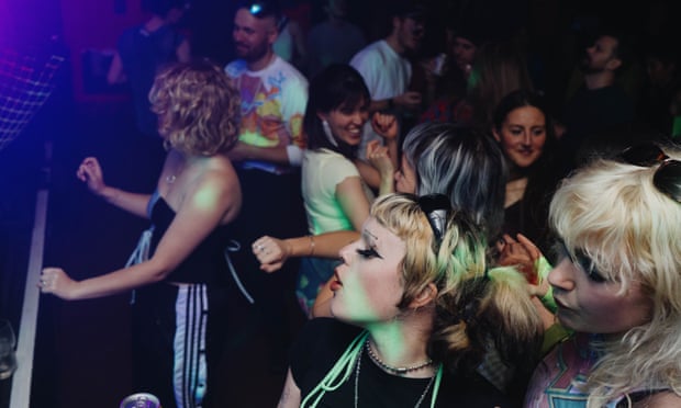 Revelers dance at Nasty