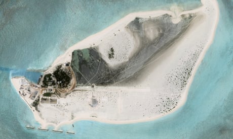 Ảnh vệ tinh từ Planet Labs của Đảo Triton ở Biển Đông