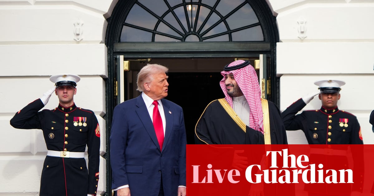 Donald Trump welcomes Saudi crown prince Mohammed bin Salman to White House - live updates