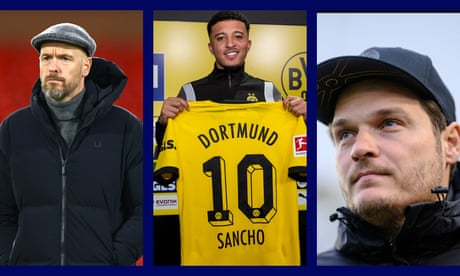 'We hope he brings joy': Terzic and Ten Hag on Sancho's loan to Dortmund – video