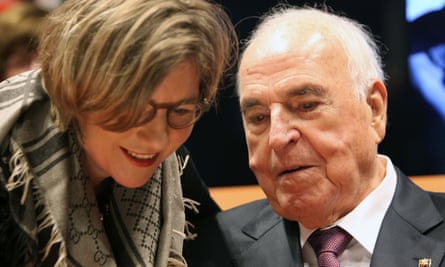 Helmut Kohl and his wife Maike Kohl-Richter