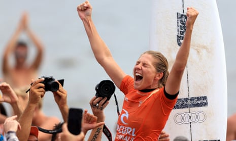 Stephanie Gilmore has become the most successful women’s surfer of all time after winning an eighth world title.