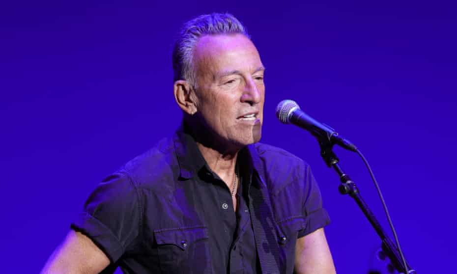 Bruce Springsteen performing in November.