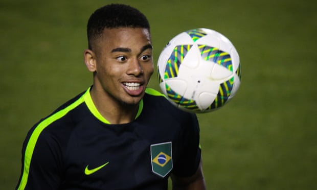 Manchester City Sign Gabriel Jesus From Palmeiras For Initial 27m Manchester City The Guardian Manchester City Sign Gabriel Jesus From Palmeiras For Initial 27m Manchester City The Guardian